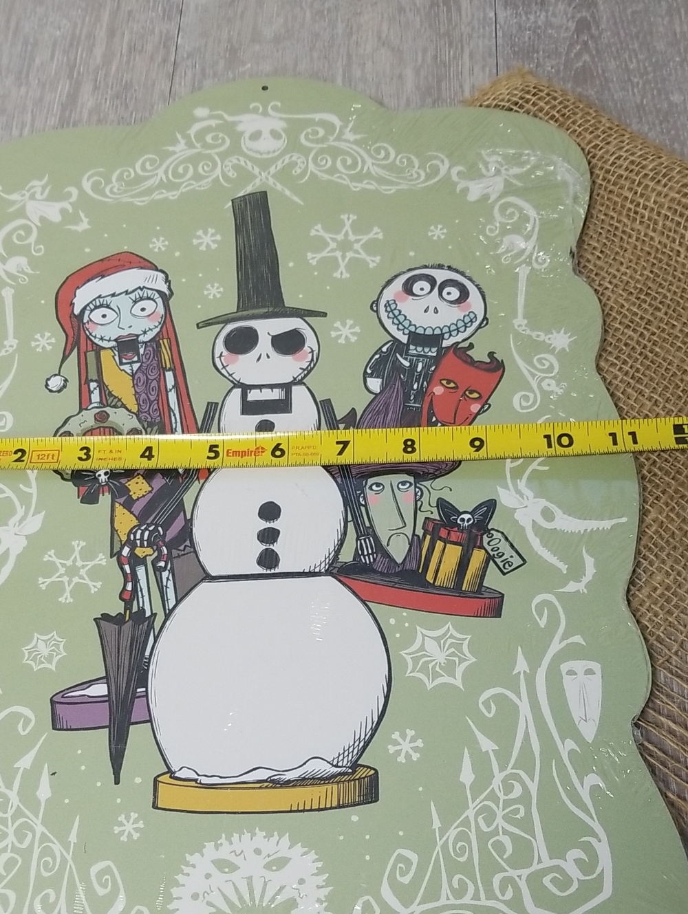 The Nightmare Before Christmas Metal Sign - Picture 7 of 7